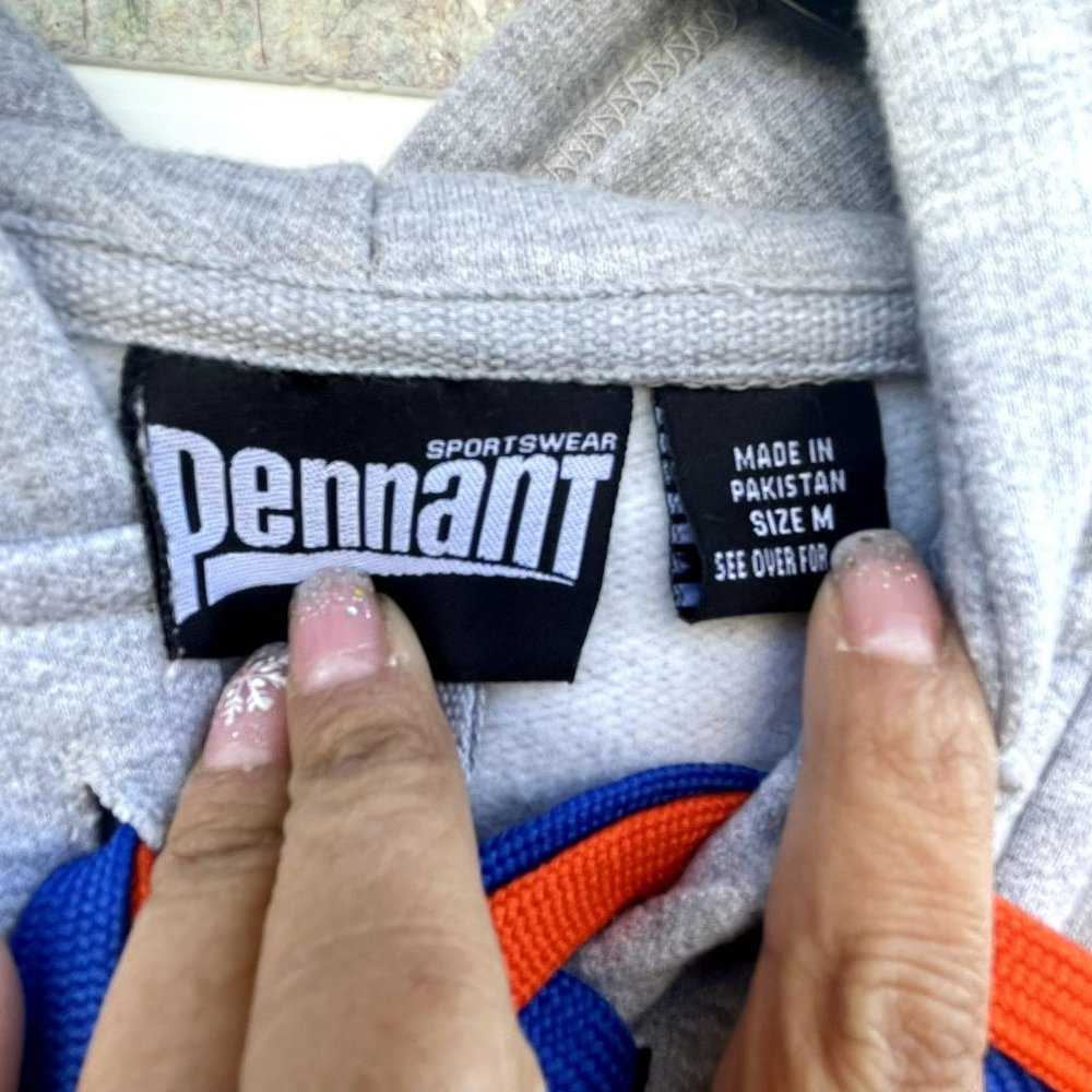 Size M Men's New York Rangers NHL Ice Hockey Men Pullover Hoodie Sweatshirt gray - Picture 6 of 6